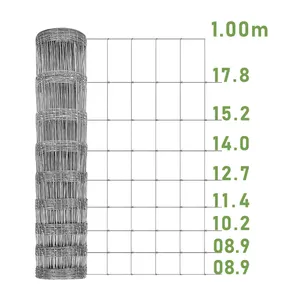 China Manufacturer Wholesale Cattle/sheep/farm/field/deer Wire Mesh Fence Galvanized Grassland Fence