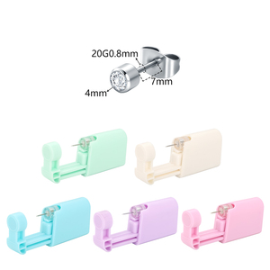 Lingchee dùng một lần ear <span class=keywords><strong>piercing</strong></span> pistola đơn vị bán buôn an toàn studex vô trùng Birthstone Studs <span class=keywords><strong>piercing</strong></span> Gun Kit Set cho Bông tai - Product Image 2