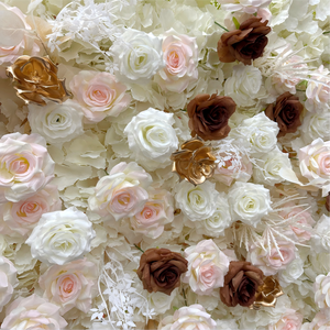Artificial Silk Customized Color 2m*2m <b>Flower</b> <b>Wall</b> Wedding Christmas Graduation <b>Decoration</b> Roll up Backdrop - Product Image 2