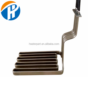 Calentador Eléctrico de Tubo Plano Cuadrado, Elemento Calefactor Tubular para Freidoras, para Restaurantes de Comida Rápida - Product Image 6