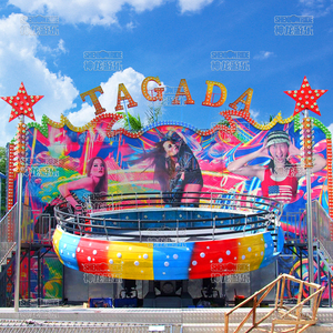 Proveedores de Primera Categoría de Atracciones Giratorias Mini Tagada Divertidas y Locas para Niños - Product Image 6
