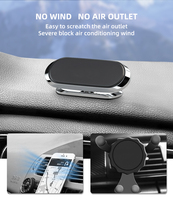 Support de téléphone portable universel magnétique puissant à 360° pour bureau et voiture, avec support de fixation pour téléphones Android