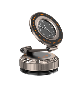 Support magnétique pour téléphone en métal, pour bureau, mur, voiture, ventouse, pare-brise, tableau de bord, support mobile avec horloge, fixation universelle pour fenêtre - Product Image 1