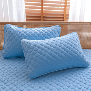 Protège-matelas imperméable respirant en polyester, style classique, drap-housse, le plus vendu en gros pour usage domestique - Product Image 5