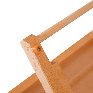 Bivew Art hêtre bois pliant peinture <span class=keywords><strong>chevalet</strong></span> tableau de bureau tableau de bureau pour studio ou usage domestique - Product Image 3