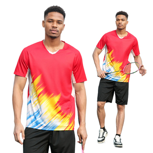 เสื้อวิ่งผู้ชายแบบสั่งทำพิเศษ พิมพ์ลายแบบซับลิเมชั่น คุณภาพสูง น้ำหนักเบา ผลิตจากโพลีเอสเตอร์ 100% สำหรับออกกำลังกาย - Product Image 5