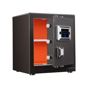 Exquisite Home Money <b>Cabinet</b> Digital Fingerprint Combination <b>Lock</b> Customized Leather Strong Steel Safe Box - Product Image 4