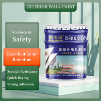 Papiers peints de maison de peinture élastique extérieure de bâtiment/peinture de mur extérieur de latex revêtement de mur