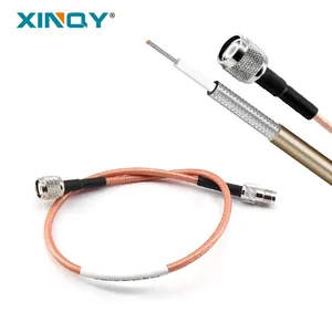 XINQY High Quality N TNC Connector RG142 Cable, Low Loss Military Standard Cable N Male RG142 with RG58 RG142 RG178 RG223 RG316