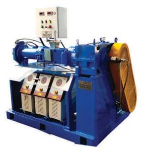 Cold Feed <b>Rubber</b> Extruder Machine with Engine PLC Control High Productivity 380V - Product Image 1