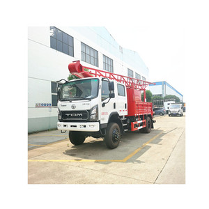 Véhicule de forage 4x4 de fabrication chinoise <span class=keywords><strong>camion</strong></span> de forage à trois anneaux 100 meteruc vendu pas cher personnalisation de véhicule spécial - Product Image 1