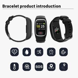 <span class=keywords><strong>Montre</strong></span> GPS 4G fiable pour les soins - Bouton SOS, surveillance des données de santé, rapports <span class=keywords><strong>d</strong></span>'activité - Product Image 5