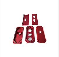 Paire de rotules de direction en aluminium usinées CNC avec trous de montage pour camion RC, buggy, course tout-terrain, pièce de quincaillerie de mise à niveau