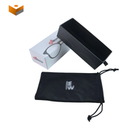 Nouvelle conception, logo personnalisé, boîte à lunettes de soleil en papier de luxe, boîte à tiroir, boîtes cadeaux luxueuses pour lunettes de soleil