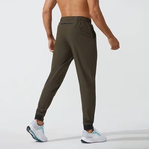 Personalizado de los hombres deportivos cremallera Joggers Pantalones tejidos Joggers Gimnasio al aire libre Correr Baggy Joggers Pantalones deportivos para los hombres - Product Image 6