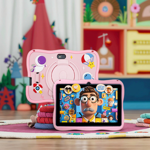 Giáo Dục Tốt Nhất Đồ Chơi Cho Trẻ Em 3 12 Năm 7-Inch Máy Tính Bảng Kép Máy Ảnh HD Màn Hình Hiển Thị 2GB Đen Món Quà Ngày Thứ Sáu Wi-Fi MTK Bộ Vi Xử Lý - Product Image 3