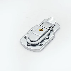 Boîte à outils professionnelle de luxe avec loquet de verrouillage, fermoir de sécurité en métal, verrou à bascule FS1013 chromé, écologique et durable - Product Image 1