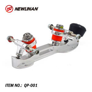 Patins à roulettes quad durables série 7 avec <span class=keywords><strong>plaque</strong></span> et châssis en aluminium QP-001 avec axes de 7/8 mm pour l'extérieur - Product Image 2