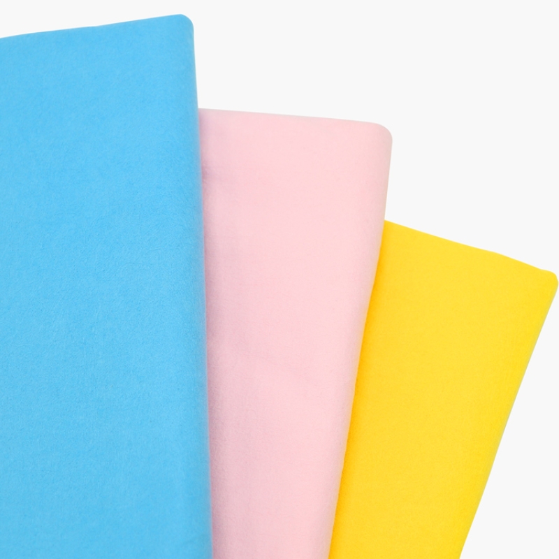 Customized 10% Viscose 90% Polyester Medical Antistatic Industry Spunlace Nonwoven Fabricbreathable Bamboo Fiber