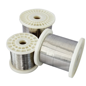 Aleación de níquel cromado Ni80cr20 Ni70cr30 Ni60cr15 Ni35cr20 Elemento calefactor Resistencia de alambre en espiral Tira de nicromo para horno - Product Image 1