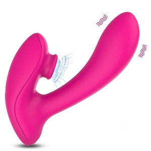 Giocattolo Sessuale per Adulti, Dispositivo di <span class=keywords><strong>Masturbazione</strong></span> Femminile 2 <span class=keywords><strong>in</strong></span> 1, Vibratore Succhiante, Vibratore per Punto G Vaginale, Vibratore <span class=keywords><strong>in</strong></span> Silicone, Giocattolo Sessuale per Donna - Product Image 3