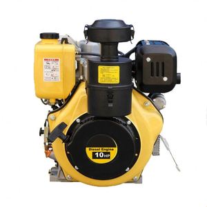 Motor Diésel Monocilíndrico de 186f con Arranque Eléctrico, Refrigerado por Aire, 9HP 418CC, con Rodamientos de Alta Calidad y Gran Potencia - Product Image 5