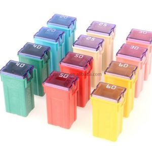 12 piezas 12V 24V camión coche vehículo todoterreno barco alto tipo varios fusibles 20A25A30A40A50A60A - Product Image 1