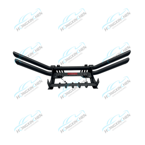 Parachoques delantero automático de barra de toro de acero <span class=keywords><strong>4x4</strong></span> LED todoterreno para Toyota Hilux Vigo para <span class=keywords><strong>Rav4</strong></span> 4 Runner Hiace Prado Fortuner Truck para Nissan - Product Image 2