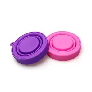 Eco-friendly 100% Medical Silicone Sterilizer Cup For Menstrual Cup