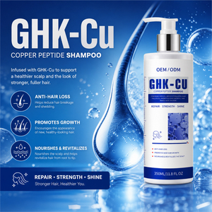 แชมพู GHK-CU บลูคอปเปอร์เปปไทด์ สูตรอ่อนโยน สำหรับทำความสะอาดหนังศีรษะและดูแลเส้นผมแห้งเสีย - Product Image 6