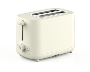 Tostadora BESTONE de 2 Rebanadas con Función de Descongelación, Recalentamiento y Cancelación, Temporizador Mecánico, Carcasa de Plástico, 850W, Uso Doméstico - Product Image 2