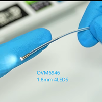 Nuevo Endoscopio de Video Ultrafino de Grado Médico 2026, 1mm, 4 LED, OVM6946, 400x400p, 30 FPS, Solo para Cámara, Placa USB, Sin Contenido