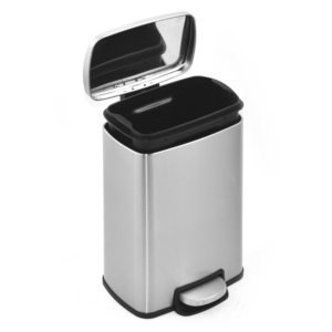 Nuevo Bote de <span class=keywords><strong>Basura</strong></span> <span class=keywords><strong>Rectangular</strong></span> de Acero Inoxidable de 5L con Pedal y Tapa Enrollable, Diseño Ecológico para Uso Doméstico 2026 - Product Image 5