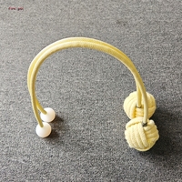 Corde statique ignifuge de 10 mm (3/8'') en fibre filamentaire résistante au feu pour spectacle de danse avec effets de feu et équipement de danse flamboyante