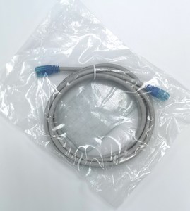 <span class=keywords><strong>Cable</strong></span> de Extensión Telefónica Cat5e de Cobre UTP RJ11 de 2m Gris con Conectores Azul Claro - Product Image 6