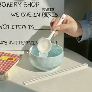 High Quality Wholesale Solid Color Blue Stoneware Dinnerware <b>Sets</b> Eco Friendly Dishwasher Safe Oven Safe <b>Microwave</b> Safe - Product Image 5