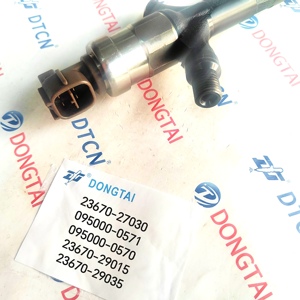 Iniettore <span class=keywords><strong>Carburante</strong></span> Diesel 23670-27030 23670-29015 23670-29035 095000-0570 095000-0571 per Toyota Avensis Verso 2.0 D4D - Product Image 5