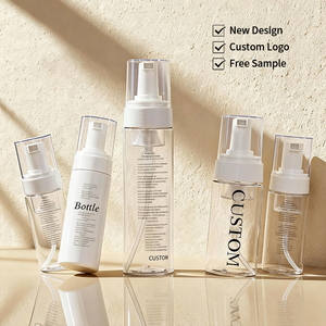 Bouteille Pompe en Mousse PET en Gros 50ml 60ml 100ml 150ml 200ml pour Nettoyant <span class=keywords><strong>Visage</strong></span>, Mousse et Désinfectant pour les Mains 200ml - Product Image 1