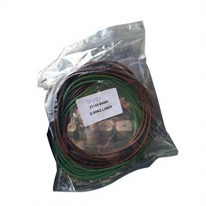 Nouvelle bague d'étanchéité d'eau pour cylindre de moteur HFRY D6CA D6CB 21140-84000, joint torique FKM NBR 21131-84021 -40~110°C pour remplacement - Product Image 6