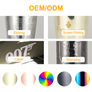 Ly giữ nhiệt kim loại dùng một lần 16oz, có thể tái sử dụng, làm bằng nhôm, in logo, dùng cho bia, cola, cà phê, tiệc tùng, đồ uống lạnh - Product Image 3