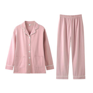 Unterstützt Anpassung Damen-Pyjama-Set Neue Familien-Schlafbekleidung OEM Loungewear Pyjama-<span class=keywords><strong>Sets</strong></span> für Unisex - Product Image 5