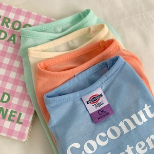 New Korean-style dog and <b>cat</b> vests, lightweight spring/summer pet <b>clothes</b> for Teddy, Bichon, and Pomeranian <b>cats</b>. - Product Image 3