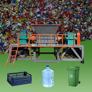 Olive Tech 600 Bibo Trituradora de Doble Rodillo para Chatarra de Acero, Botellas de Plástico, Papel, Residuos Móviles y Neumáticos de Automóvil - Product Image 5