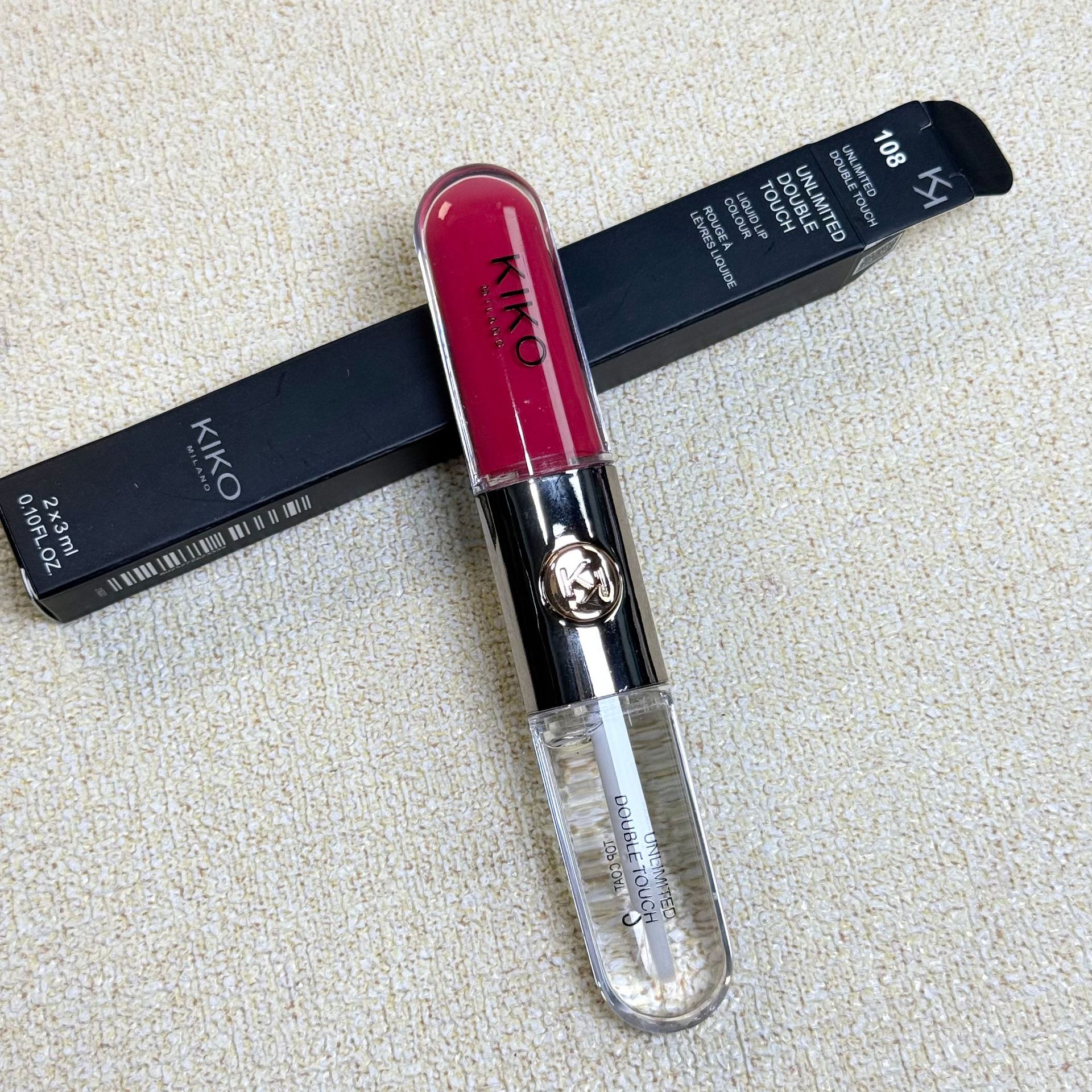 Kiko double vernis à lèvres-108