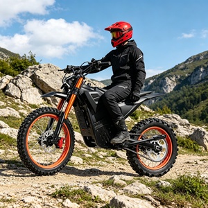 Motocicletas Eléctricas Todoterreno de 6000W de Alta Potencia, Motocicleta Electrónica Profesional, Venta al por Mayor, <span class=keywords><strong>Moto</strong></span> de Cross Eléctrica para Adultos - Product Image 3