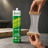 Adhésif sans clou pour panneaux muraux, bois, carrelage, pierre, décoration intérieure, colle de construction pour matériaux de construction, vente en gros