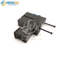 Katup Solenoid MEBH-4/2-QS-4-SA M2.184.1111/05 Suku Cadang Printer Offset SM102 CD102 SM52 PM52 Berkualitas Tinggi 4mm untuk Kontrol Udara