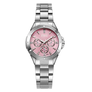 Correa de reloj de acero inoxidable para mujer, reloj de pulsera de cuarzo personalizado de fábrica, fabricantes en China - Product Image 2