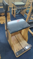 Chaise Wunda de Pilates professionnelle en bois de caoutchouc massif, entraîneur de force et d'équilibre pour la maison, la salle de sport et le studio, résistance réglable
