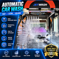 Machine de lavage de voitures automatique sans contact, fabriquée en usine, configuration personnalisable, garantie de 3 ans pour un service en libre-service